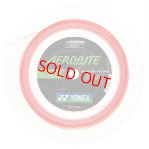 送料無料】YONEX バドミントンロールガット エアロバイト200m ホワイト