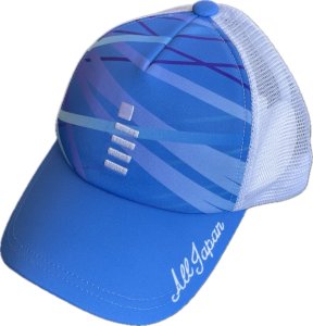 画像1: GOSEN ALLJAPANキャップA　ブルー/C25A04 (1)