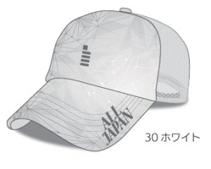 画像1: GOSEN　ALLJAPANキャップA　ホワイト/C26A01 (1)
