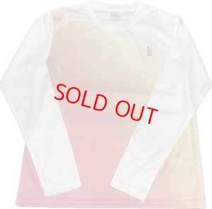 画像1: 【メール便/配達日指定不可】GOSEN　ユニ秋企画昇華ロングTシャツB　ホワイト　LLサイズ/JPT49 (1)