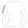 画像2: 【メール便/配達日指定不可】GOSEN　ロゴロングTシャツ　ホワイト/JPT50 (2)