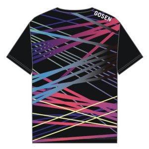 画像2: 【メール便/配達日指定不可】GOSEN　ユニ夏昇華TシャツA　ブラック/JPT55 (2)