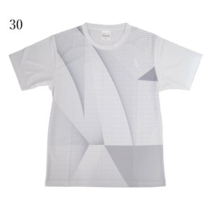 画像1: 【メール便/配達日指定不可】GOSEN　ユニ秋企画昇華TシャツA　ホワイト/JPT57 (1)