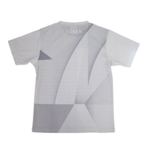 画像2: 【メール便/配達日指定不可】GOSEN　ユニ秋企画昇華TシャツA　ホワイト/JPT57 (2)