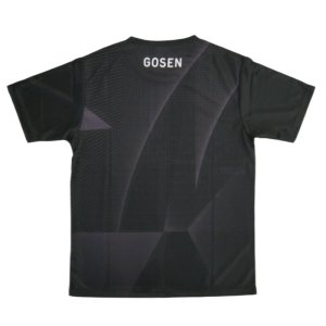 画像2: 【メール便/配達日指定不可】GOSEN　ユニ秋企画昇華TシャツA　ブラック/JPT57 (2)