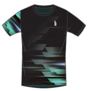画像1: 【メール便/配達日時指定不可】GOSEN　春企画昇華TシャツB　ブラック/JPT62 (1)