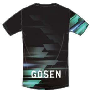 画像2: 【メール便/配達日時指定不可】GOSEN　春企画昇華TシャツB　ブラック/JPT62 (2)