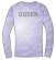 画像2: 【メール便/配達日時指定不可】GOSEN　春企画昇華ロングTシャツA　ラベンダー/JPT63 (2)