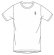 画像1: 【メール便/配達日時指定不可】GOSEN　ロゴTシャツ　ホワイト/JPT65 (1)