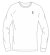 画像1: 【メール便/配達日時指定不可】GOSEN　ロゴロングTシャツ　ホワイト/JPT66 (1)