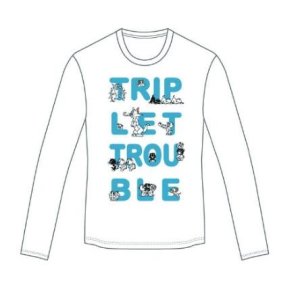 画像1: 【メール便/配達日指定不可】GOSEN　ユニプラクティスロングTシャツ　ホワイト　Mサイズ/LTJ05 (1)