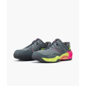 画像1: YONEX　バドミントンシューズ　パワークッションサブアクシアGTワイド　グレー/SHBSG1W (1)