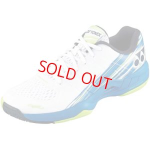 画像1: 【30％OFF】ヨネックス　テニスシューズ　パワークッションエアラスダッシュ3GC　ホワイトライム　24.5cm/SHTAD3GC (1)