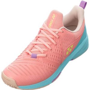 画像1: YONEX テニスシューズ　パワークッションソニケージ3ウィメンGC　ピンク/サックス　23.5cm/SHTS3LGC (1)