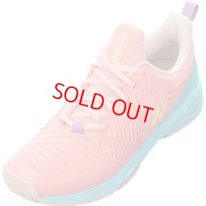 画像1: YONEX テニスシューズ　パワークッションソニケージ3ウィメンGC　ピンク/サックス　23.5cm/SHTS3LGC (1)