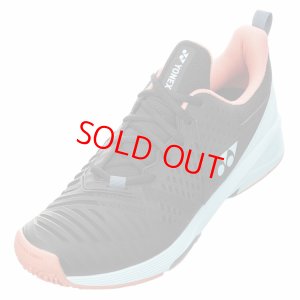 画像1: YONEX テニスシューズ　パワークッションソニケージ3メンGC　ブラック/スカイブルー27.0cm/SHTS3MGC (1)