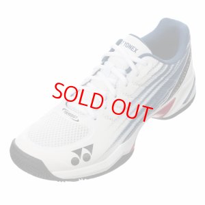 画像1: YONEX テニスシューズ　パワークッションチームGC　ホワイト/ディープブルー　26.5cm/SHTTGC (1)