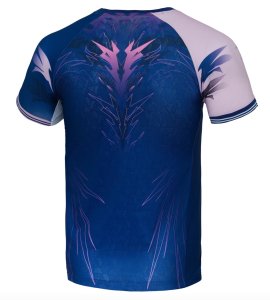 画像2: VICTOR Capsule Collection　ユニゲームシャツ　ディープピンクブルー　Lサイズ/T-50007CPS (2)