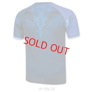 画像2: 【メール便/配達日指定不可】VICTOR　バドミントン　ユニゲームシャツ　パープル　XLサイズ/T-50007J (2)