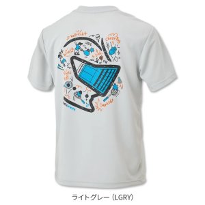 画像2: 【メール便/配達日指定不可】ブラックナイト　ユニドライTシャツ　ライトグレー　Lサイズ/T-5101U (2)