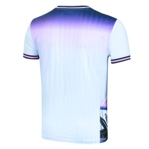 画像2: 【メール便/配達日時指定不可】VICTOR　バドミントンユニゲームシャツ　ブライトホワイト/T-60006 (2)