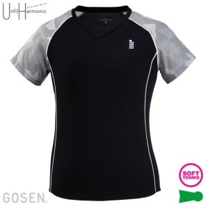 画像3: 【メール便/配達日時指定不可】【40％OFF】GOSENレディースゲームシャツ/T1921 (3)