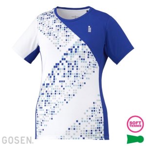 画像2: 【メール便/配達日時指定不可】【40％OFF】GOSENレディースゲームシャツ/T1943 (2)