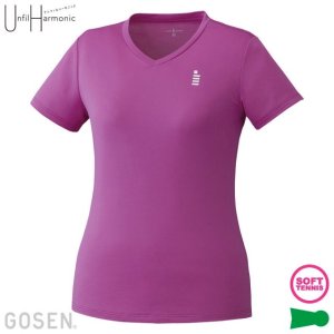 画像3: 【メール便/配達日時指定不可】【40％OFF】GOSENレディースゲームシャツ/T1965 (3)