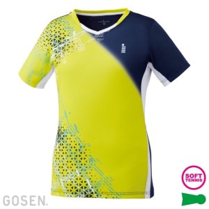 画像1: 【メール便/配達日時指定不可】【40％OFF】GOSENレディースゲームシャツ/T2003 (1)