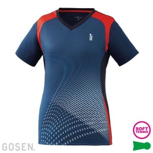 画像2: 【メール便/配達日時指定不可】【40％OFF】GOSENレディースゲームシャツ/T2005 (2)