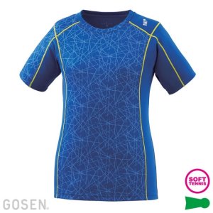 画像1: 【メール便/配達日時指定不可】【40％OFF】GOSENレディースゲームシャツ/T2007 (1)