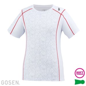 画像3: 【メール便/配達日時指定不可】【40%OFF】GOSENレディースゲームシャツ/T2007 (3)