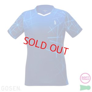 画像1: 【メール便/配達日時指定不可】【40％OFF】GOSENレディースゲームシャツ/T2043 (1)