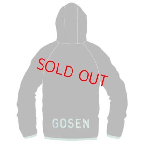 画像2: GOSEN　ユニプルオーバーパーカー　ブルー/W25A01 (2)