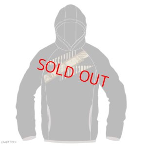 画像1: GOSEN　ユニプルオーバーパーカー　ブラウン/W25A01 (1)