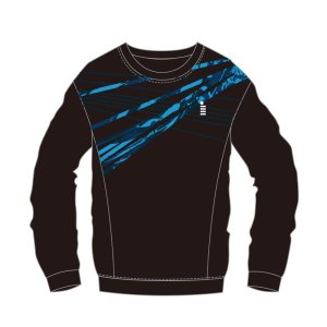 画像1: GOSEN　ユニトレーナー　ブルー/W25A02 (1)