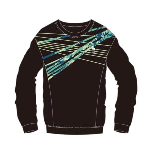 画像1: GOSEN　ユニトレーナー　ミント/W25A02 (1)