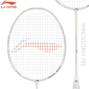 画像1: LI-NING バドミントンラケット　WINDSTORM 79S　ホワイト　5UG6/WS79S (1)