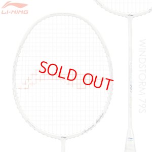 画像1: LI-NING バドミントンラケット　WINDSTORM 79S　ホワイト　5UG6/WS79S (1)