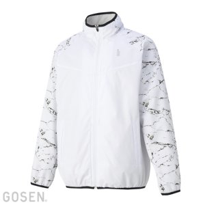 画像1: GOSEN　ユニウィンドウォーマージャケット　ホワイト　SSサイズ/Y2340 (1)