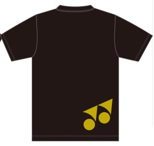 画像2: ヨネックス　ユニソフトテニスTシャツ　ブラック/YOS25005 (2)