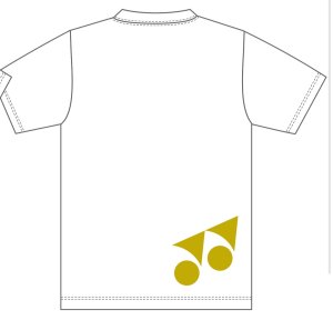 画像2: ヨネックス　ユニソフトテニスTシャツ　ホワイト/YOS25005 (2)