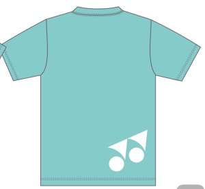 画像2: ヨネックス　ユニソフトテニスTシャツ　ウォーターグリーン/YOS25005 (2)