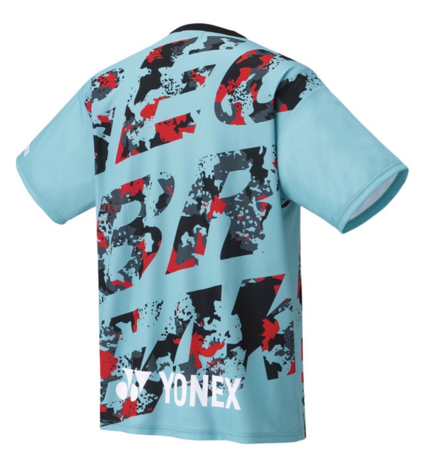 YONEXジオブレイクプロモーションTシャツ アクア Mサイズ/YOS23090 - ラケットショップ オータム